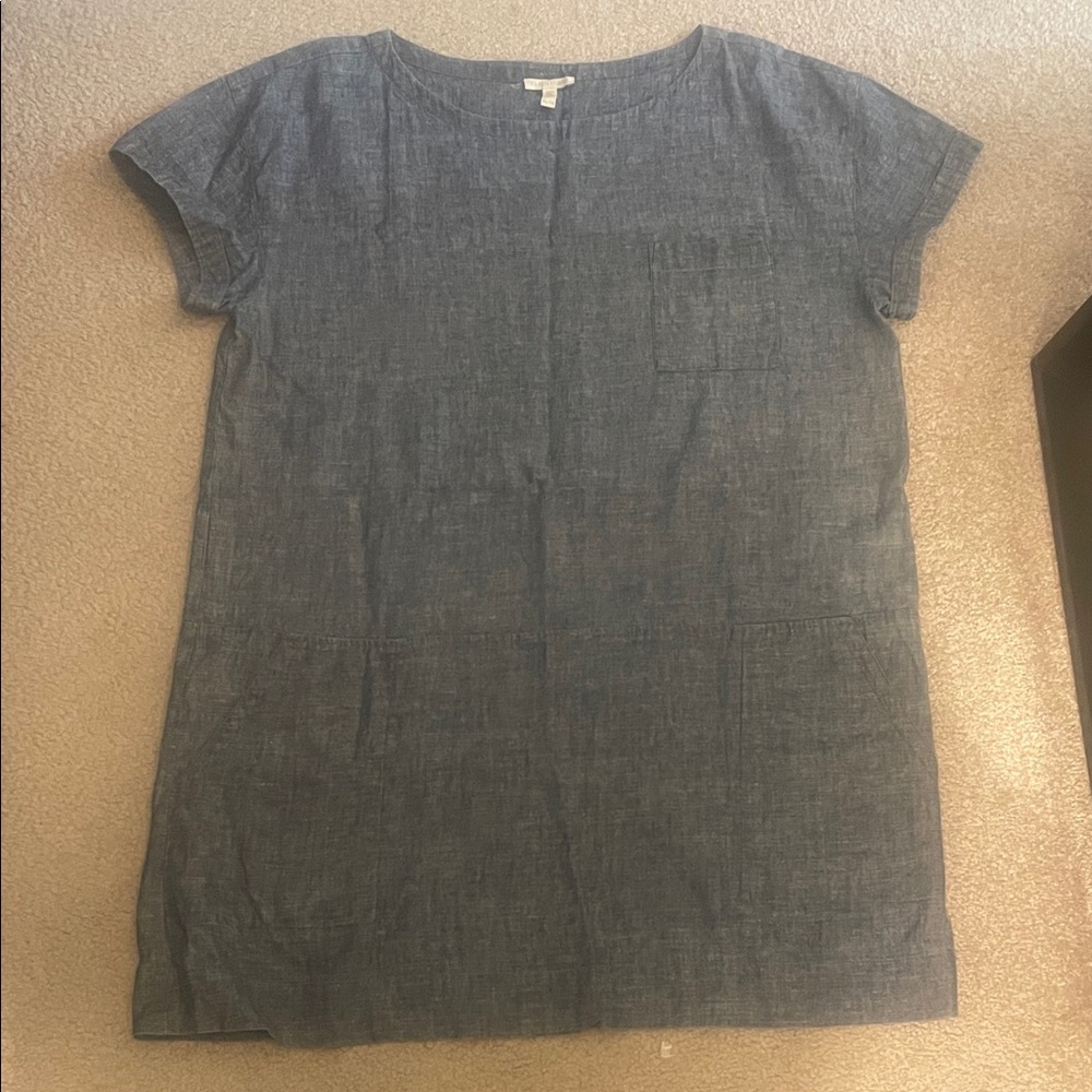 Eileen fisher Denim Dress XL